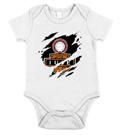 International union of operating engineers operating iuoe Short Sleeve Baby One-Piece