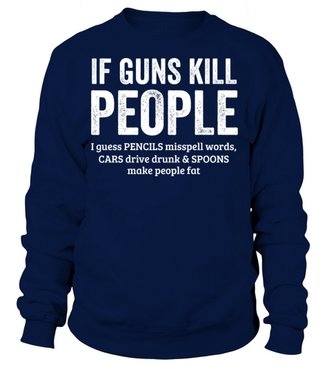 Guns Kill People Assault Rifle Awareness Gift Women's Sweatshirt