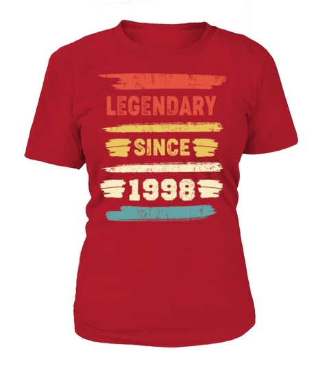 Retro Birthday Gift - Vintage Legendary Since 1998 Women's T-Shirt