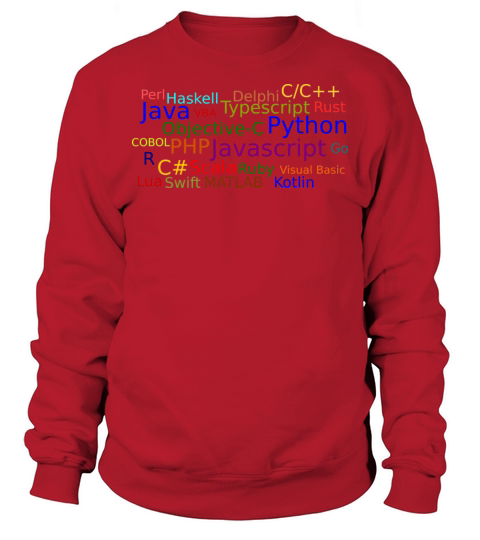 programming languages Sweatshirt Unisex