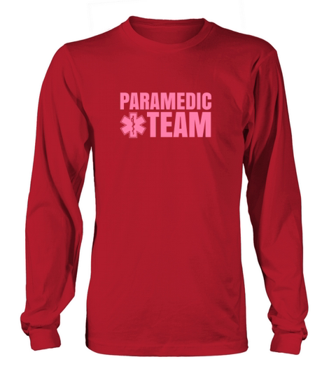 Paramedic team Ambulance Emergency Paramedics Men's Long Sleeve
