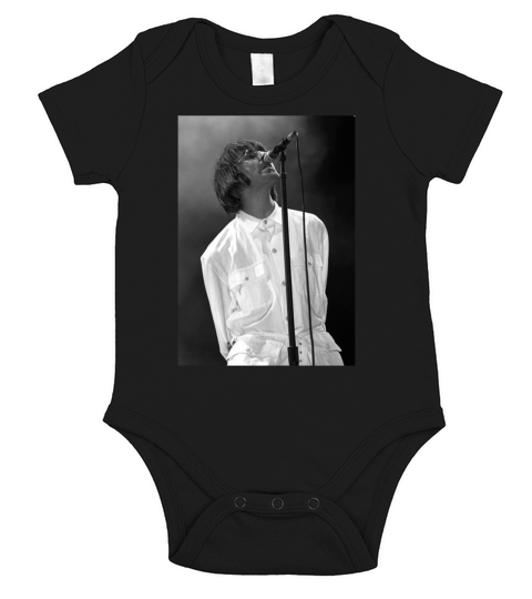 Liam Gallagher Knebworth 96 - Unisex Long Sleeve Short Sleeve Baby One-Piece