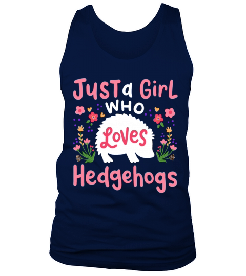 Hedgehogs Hedgehog Lover Men's Tank Top