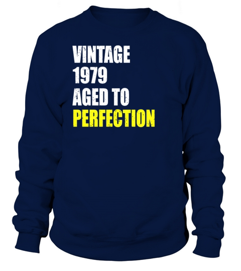 Vintage 1979 aged to perfection 42 birthday gift Women's Sweatshirt