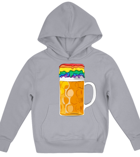 LGBT Gay Lesbian Beer German Oktoberfest Kids Hoodie