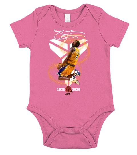 Mamba Kobe Rip Short Sleeve Baby One-Piece
