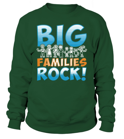 Big Families Rock Family Reunion Women's Sweatshirt