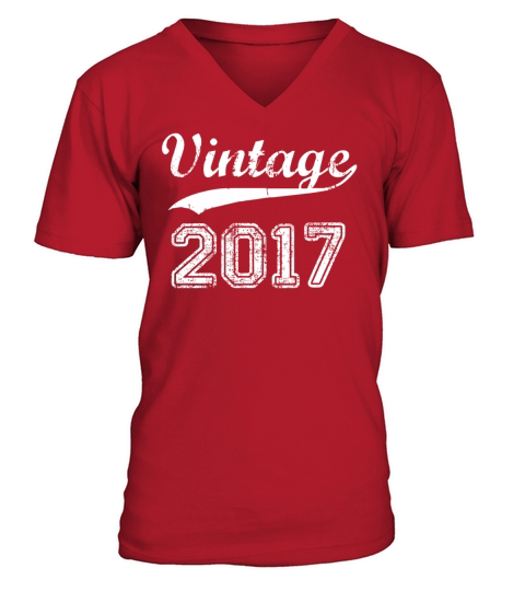 2017 Men's V-Neck T-shirt