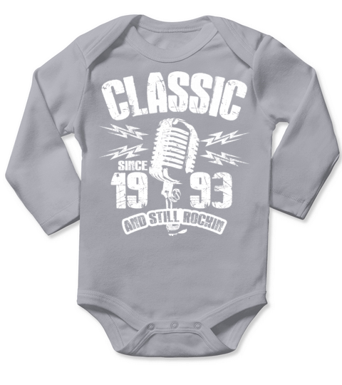 Classic Since 1993 Long Sleeve Baby One-Piece
