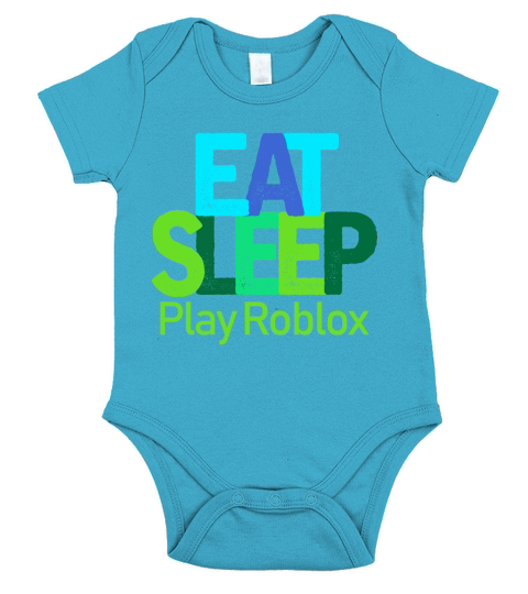 Eat Sleep Play Roblox Short Sleeve Baby One-Piece