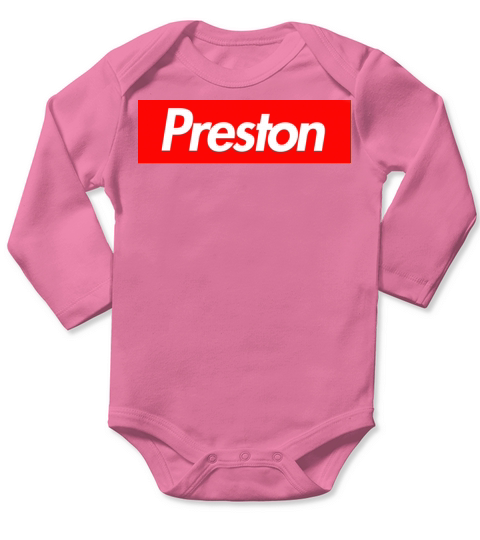 RealPrestonGamez Supreme Box Long Sleeve Baby One-Piece