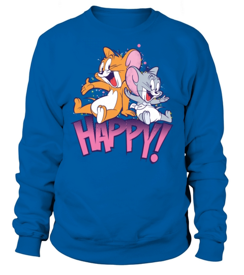 Tom and Jerry Happy Women's Sweatshirt