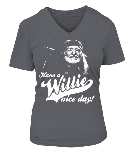 TG-Willie Nelson V-neck T-Shirt Woman