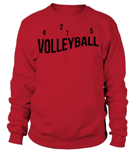 Volleyball Set Numbers Women's Sweatshirt