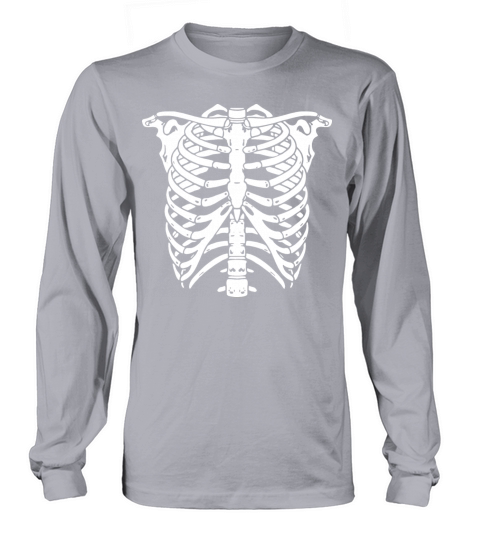 Skeleton Rib Cage 1 Women's Long Sleeve