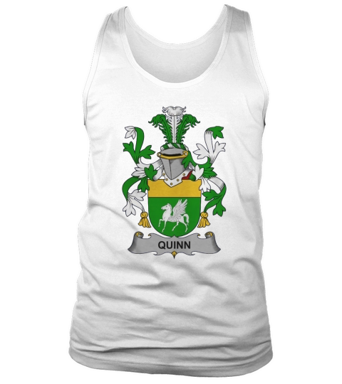 Quinn Family Crest Irish Family Crests II Tank Top Unisex