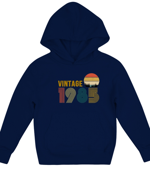 vintage 1985 Kids Hoodie