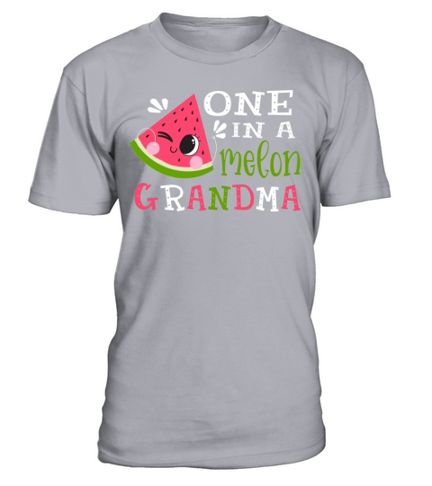 One In A Melon Mom Shirt Funny Watermelon Gift Tan Men's T-Shirt