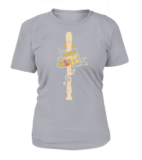Recorder flute T-Shirt Woman