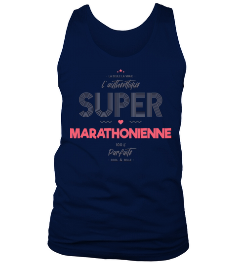 L authentique super marathonienne Tank Top Unisex
