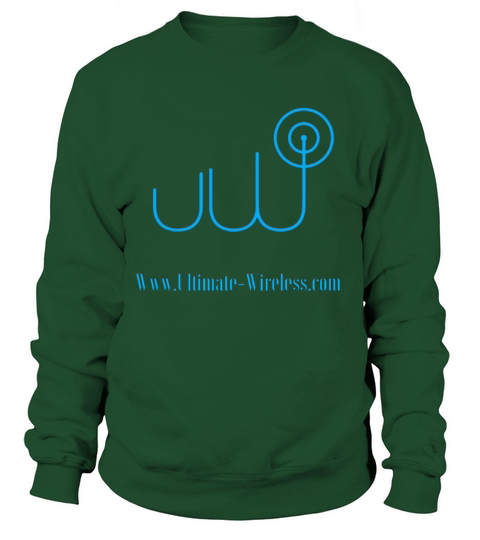 Ultimate Wireless Website Blue Logo Women's Sweatshirt