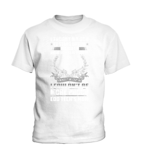 EOD tech i taught my son to stand Kids T-Shirt