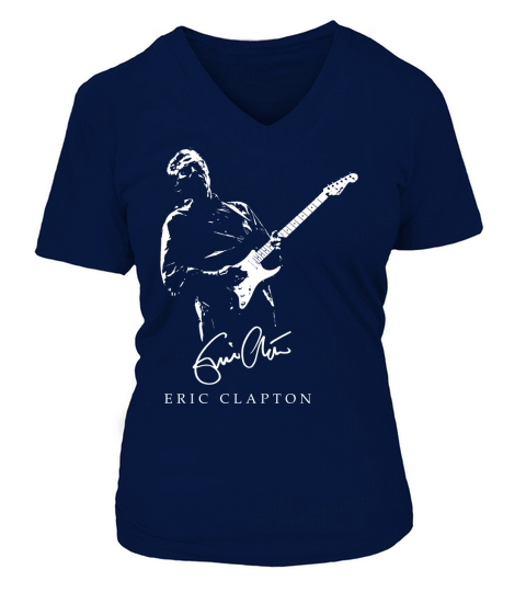 Eric Clapton V-neck T-Shirt Woman