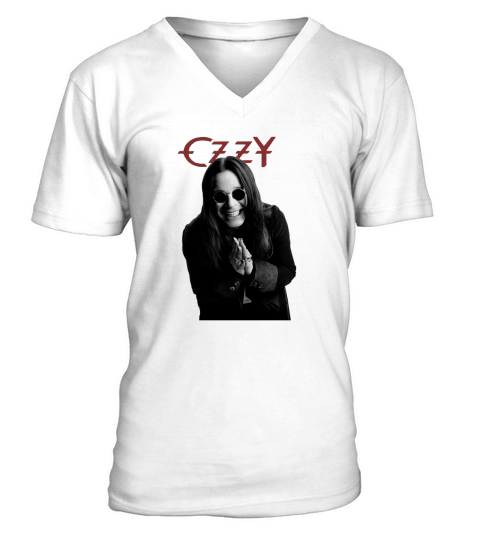 Ozzy Ozbourne Portrait V-Neck T-shirt