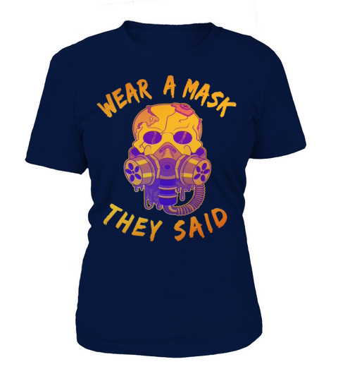 Gasmask Skull Horror gas mask gift Women's T-Shirt