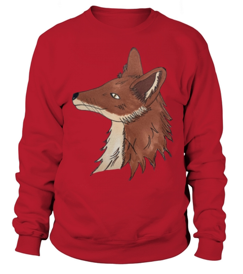 Fox - hand drawn Women's Sweatshirt