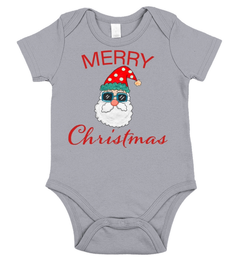 santa claus Short Sleeve Baby One-Piece