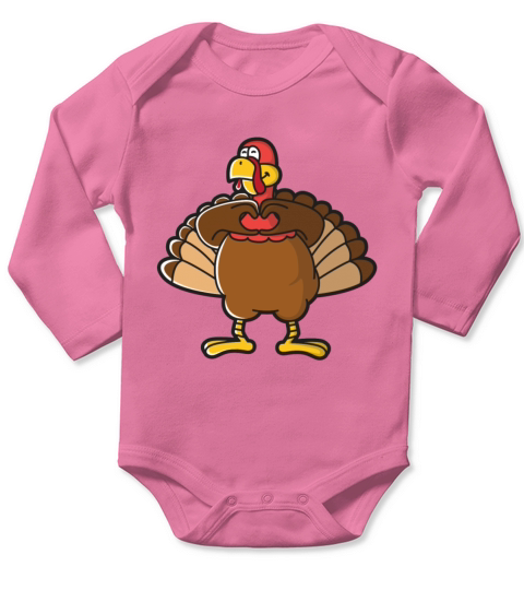 Kiki Challenge Turkey Funny Thanksgiving Shirt Long Sleeve Baby One-Piece