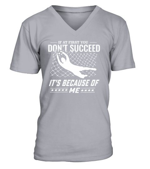 Soccer gifts for girls and boys goal keeper T Shir Men's V-Neck T-shirt
