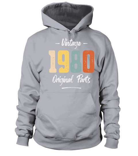 Vintage 1980 Original Parts Women's Hoodie