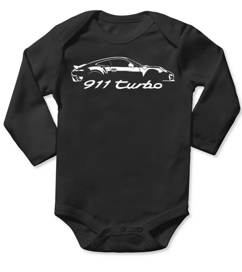 911 turbo Long Sleeve Baby One-Piece