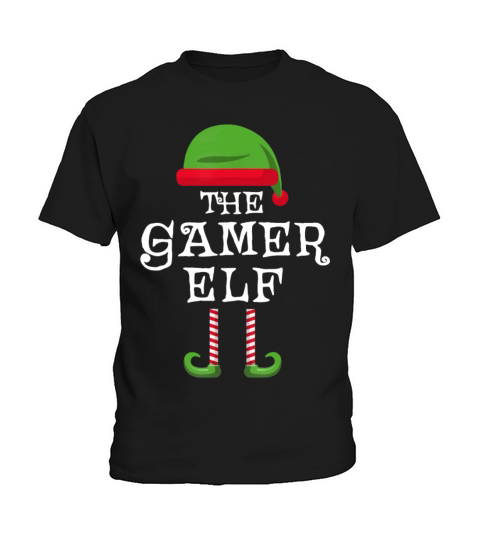 The Gamer Elf Kids T-Shirt