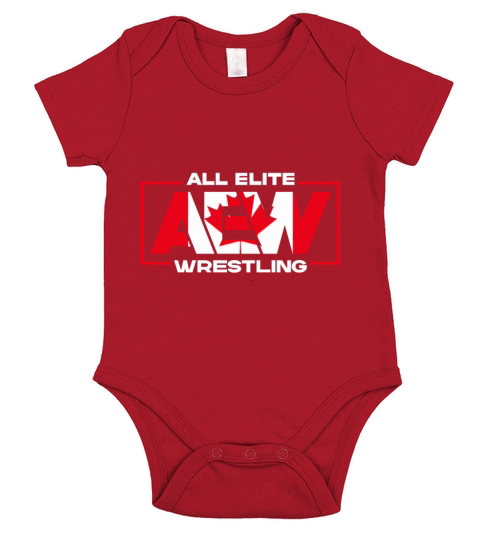 AEW Canada Short Sleeve Baby One-Piece