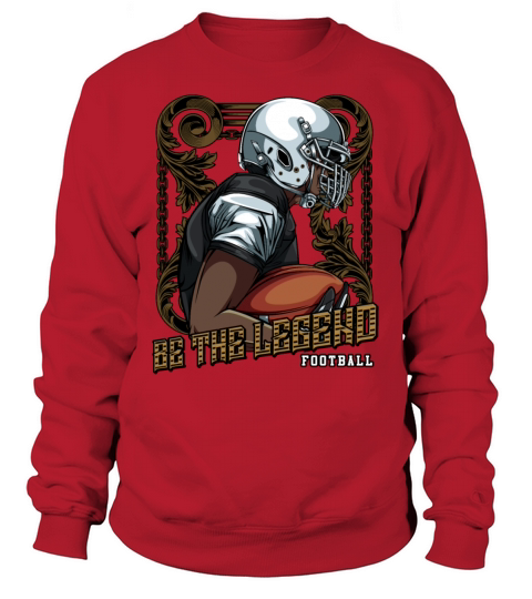 Cool American Football Player Trendy Team Sport Women's Sweatshirt