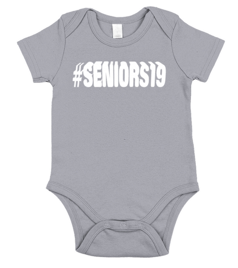 Seniors 2019 3D Style Upperclassman Design Short Sleeve Baby One-Piece