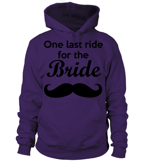 One last ride for the Bride Bachelorette Men's Hoodie