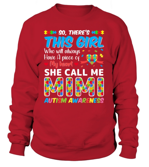 Autism Mimi - Autism Awareness Grandmom Autism Women's Sweatshirt