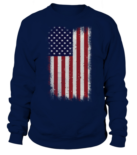 American Flag Women's Sweatshirt