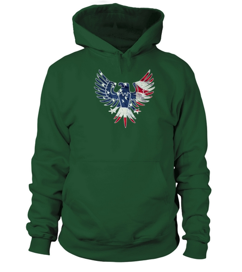 AMerican Drinking Design Patriotic Eagle Shirt Men's Hoodie