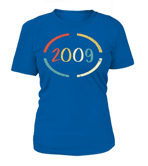 Retro Birthday Gift - Vintage Born in 2009 Women's T-Shirt