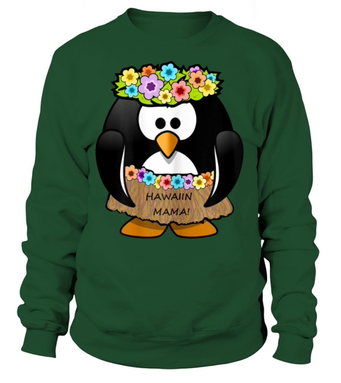 Hawaiin Mama Luau Shirts For Women Hawaiin Shirts Women's Sweatshirt