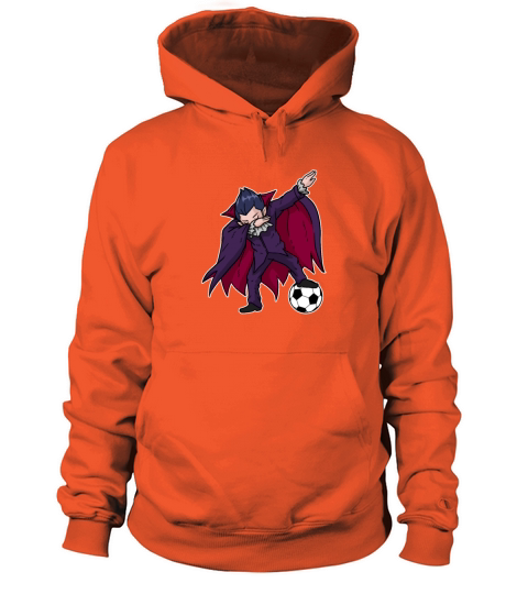 Funny Dabbing Vampire Soccer Gift Idea Women's Hoodie