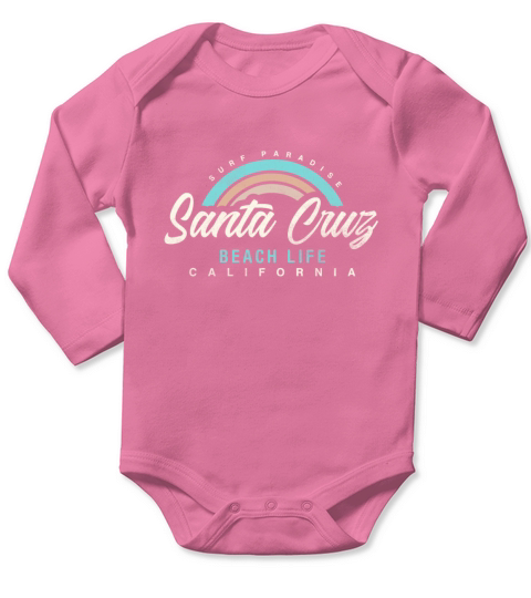Santa Cruz Long Sleeve Baby One-Piece