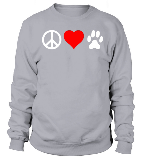 Peace Love Dog Women's Sweatshirt