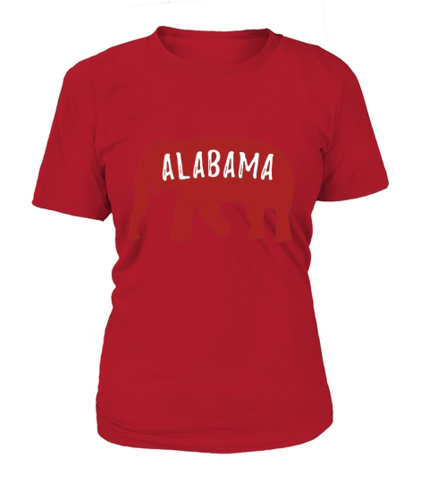 Alabama State Red Elephant Tide Football Women's T-Shirt