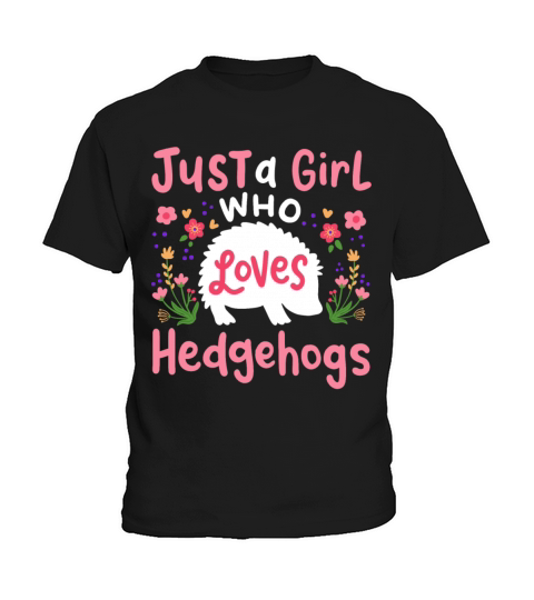 Hedgehogs Hedgehog Lover Kids T-Shirt